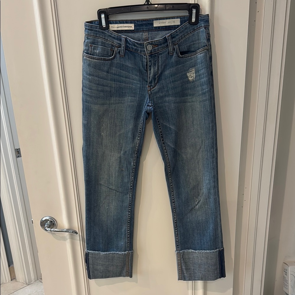 Pilcro Blue Straight Jeans Classic Style